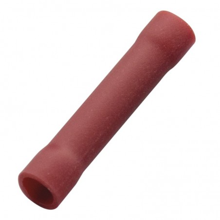 Haupa 260350 Złączka doczołowa izol. 0,25-1,5 mm PVC czerwona