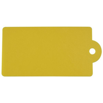 Tabliczka znamionowa 160 x 80 x 0,6 mm 100szt