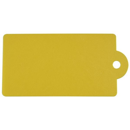 Tabliczka znamionowa 160 x 80 x 0,6 mm 100szt