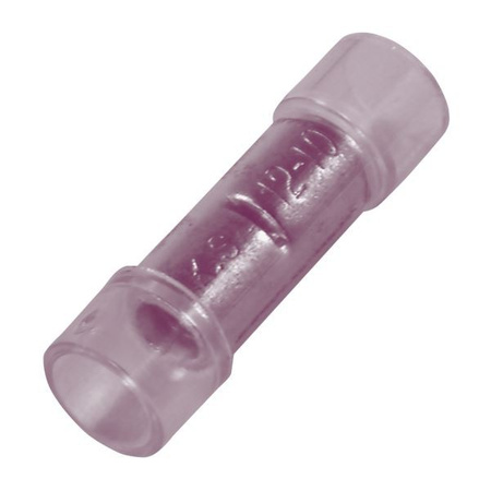 Złączka doczołowa izol. 0,5 - 1,0 PC czerwona 100szt