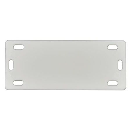 Tabliczka znamionowa 60,8 x 25,2 x 1,2 mm 100szt