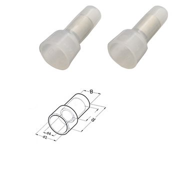 Gniazdo końcowe całkowicie izol.   0,5-1,0 mm²* 100szt