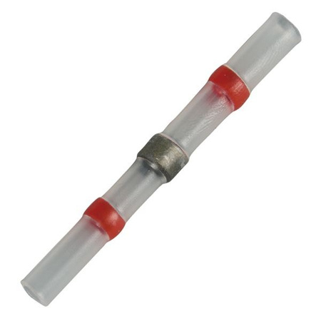 Złączka 0,5-1,0 mm2 czerwona z cyną samoizolująca 100szt
