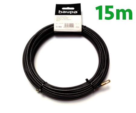 Taśma falista spiralna do przeciągania przewodów 15 M