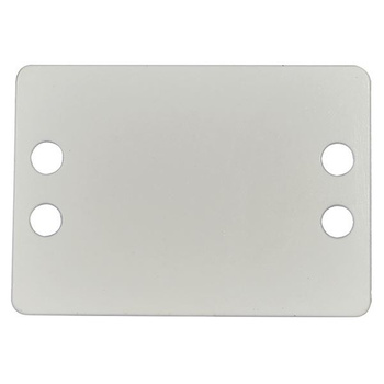 Tabliczka znamionowa 63,8 x 44,8 x 0,4 mm 100szt