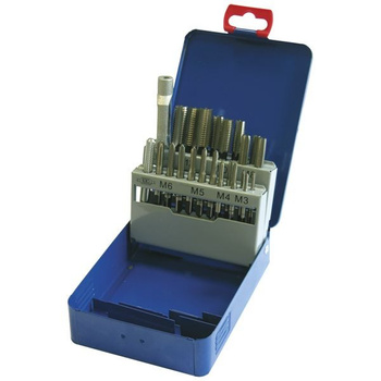 Zestaw gwintowników HSS M 3,4,5,6,8,10,12 23 elem.