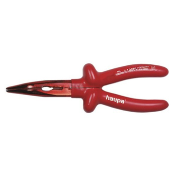 Szczypce dziobowe odgięte VDE 200 mm