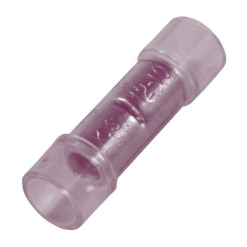 Złączka doczołowa izol. 0,5 - 1,0 PC czerwona 100szt